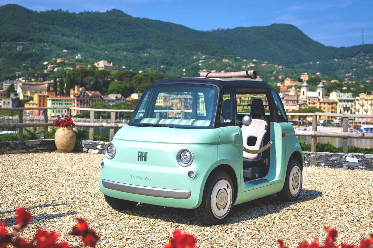 Fiat yazlık elektrikli otomobil Topolino Dolcevita - OtoMR